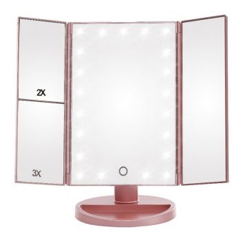 Зеркало косметическое с LED-подсветкой Magnifying Mirror оптом